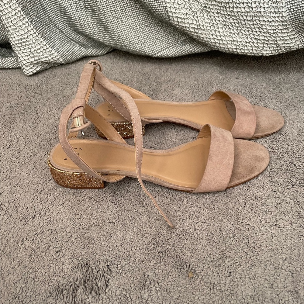 Target glitter sandals